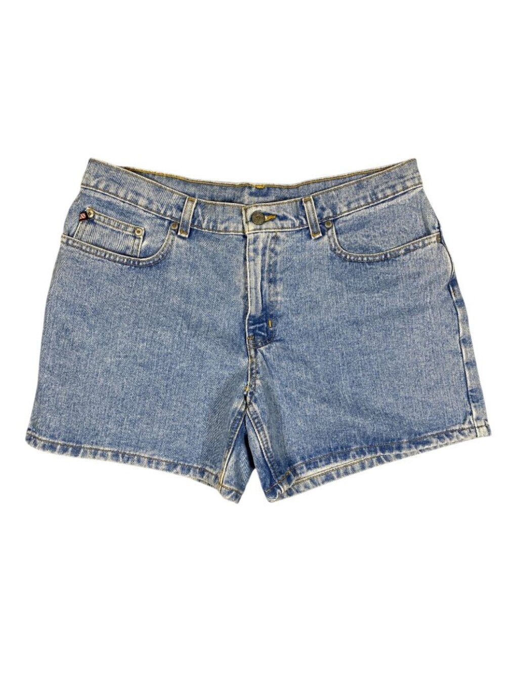 Polo Jeans Ralph Lauren Womens 5" Saturday Denim Shorts 12 Light Wash Classic